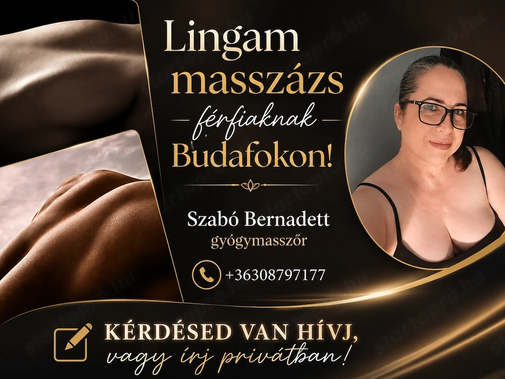 Lingam masszázs Budafokon! 