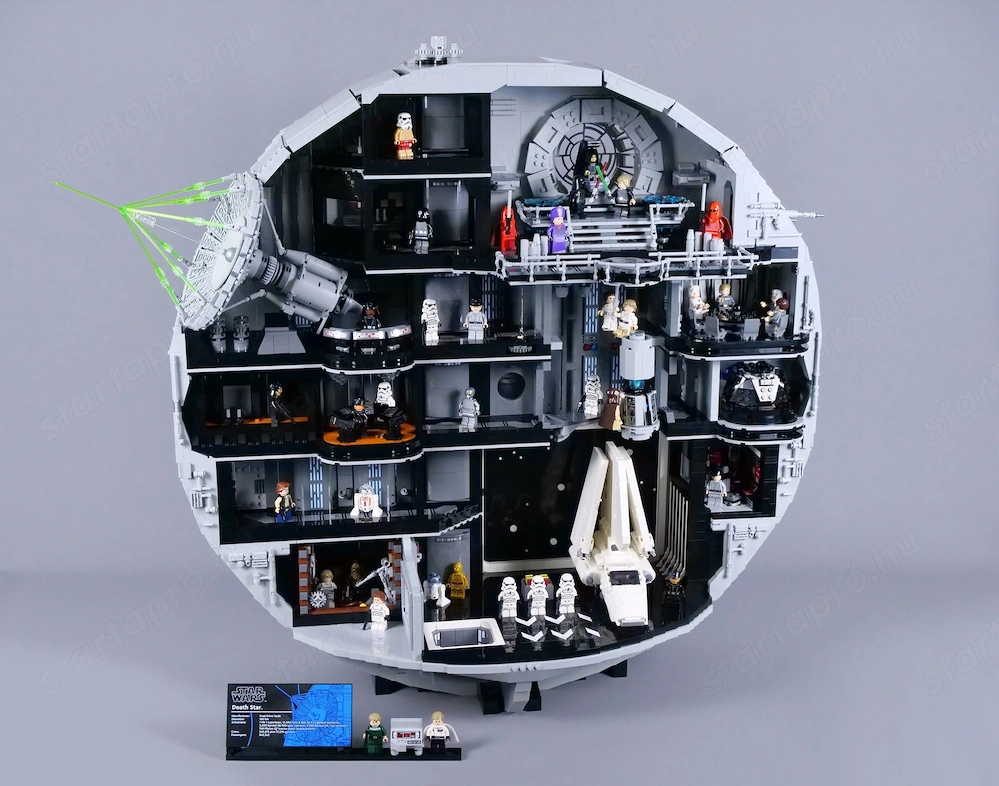 Lego komp. Star Wars 75419 Halálcsillag Death Star 9023db UCS Lepin ÚJ