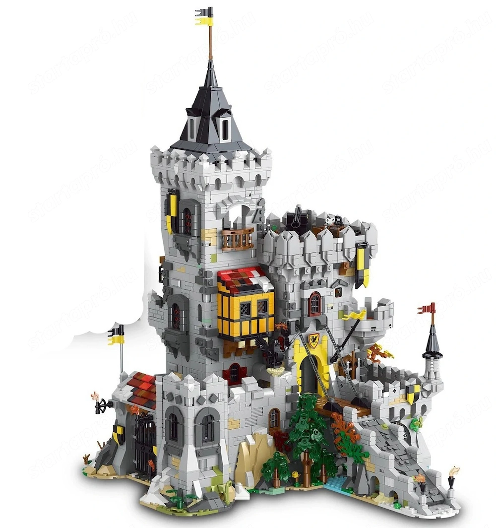 Lego komp. Bricklink Castle Icons 10305 Sólyomlovag Kastély Vár 5000db Lepin ÚJ