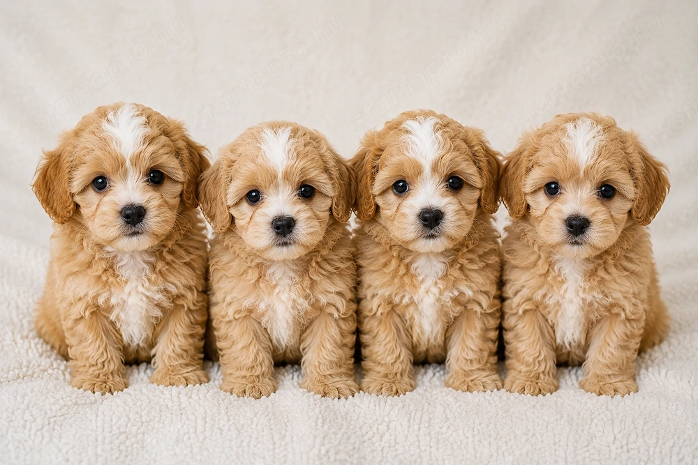Eladó tündéri Maltipoo kiskutyák!    (jelkepes aron)