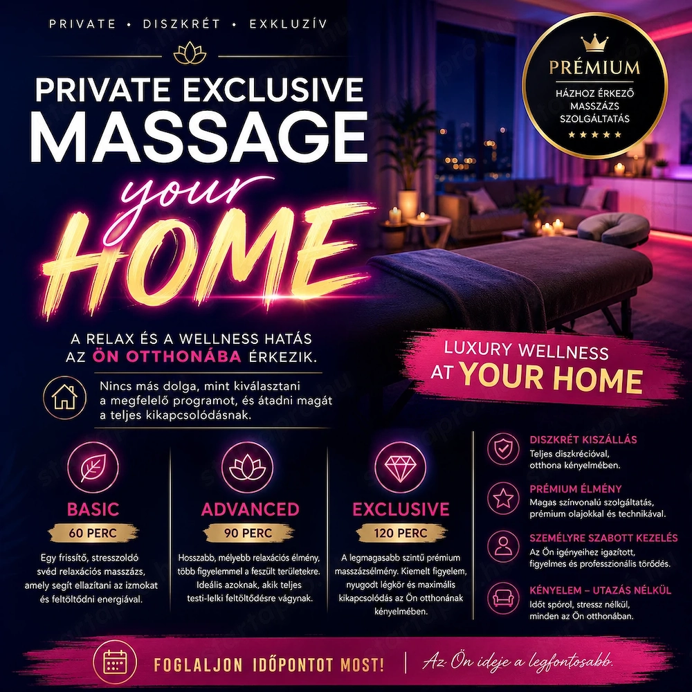 Private Exlusive Massage Your Home