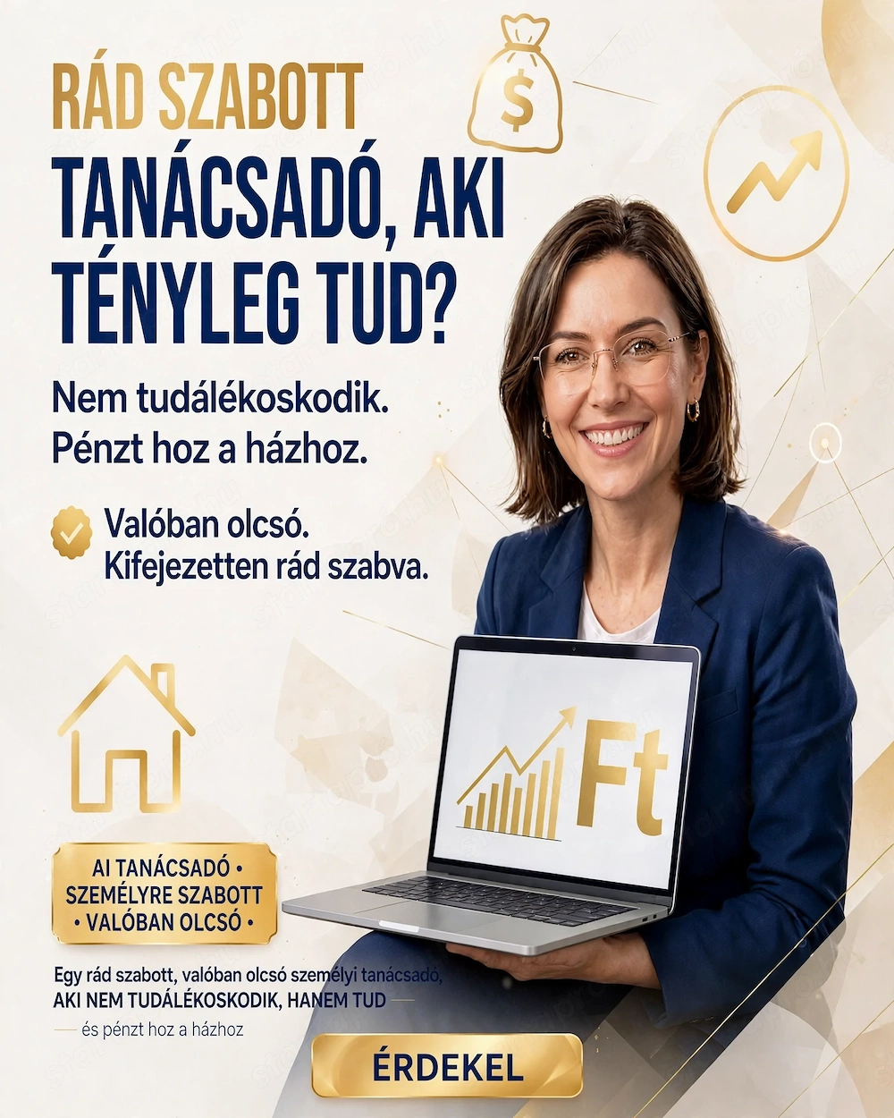 A szogáltatással, gyors és sokszorosan  visszatérülő, nagy tőke nélkül is profitálhat