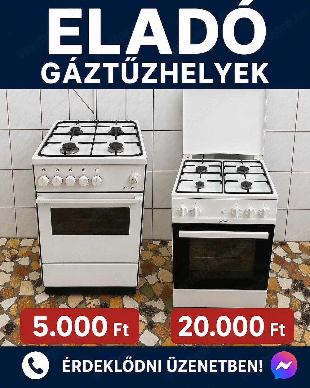 Eladó konyhai berendezések
