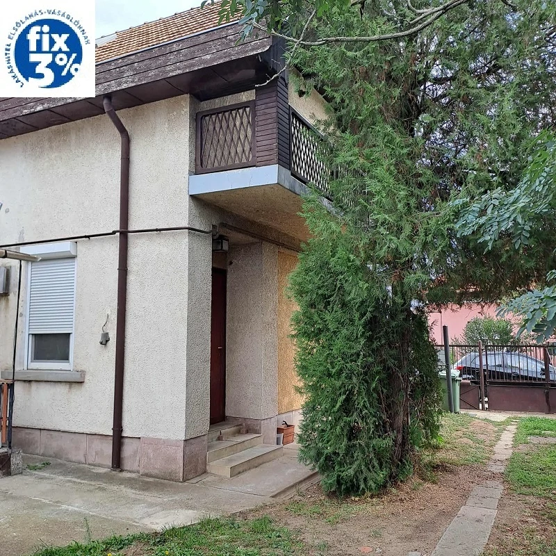 Budapest 18. ker. 2 szoba+nappalis házrész, saját 150 m2-es telekkel és garázzsal