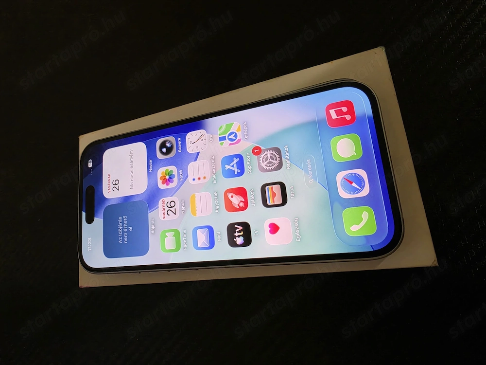 iPhone 15 128GB Light Blue   Független, dobozában, jótállással