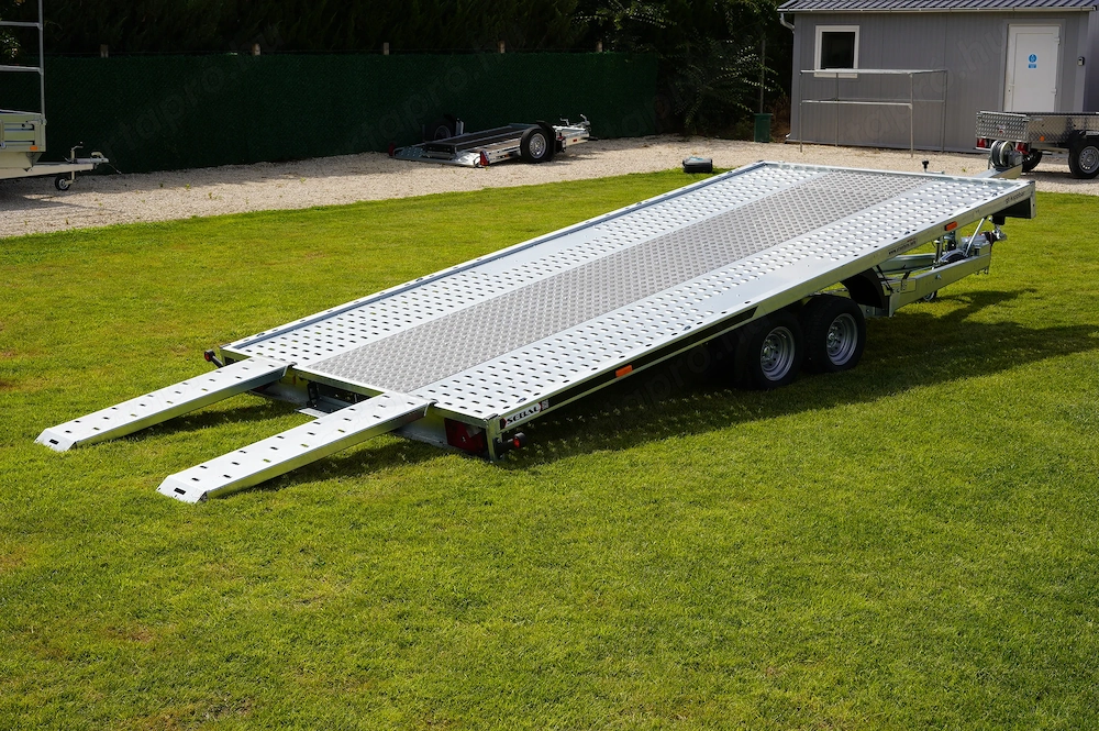 Új SEBAL - Gt Kippbar 450 ALU (2700kg) billenős autószállító utánfutó most bruttó 2.399.000 Ft