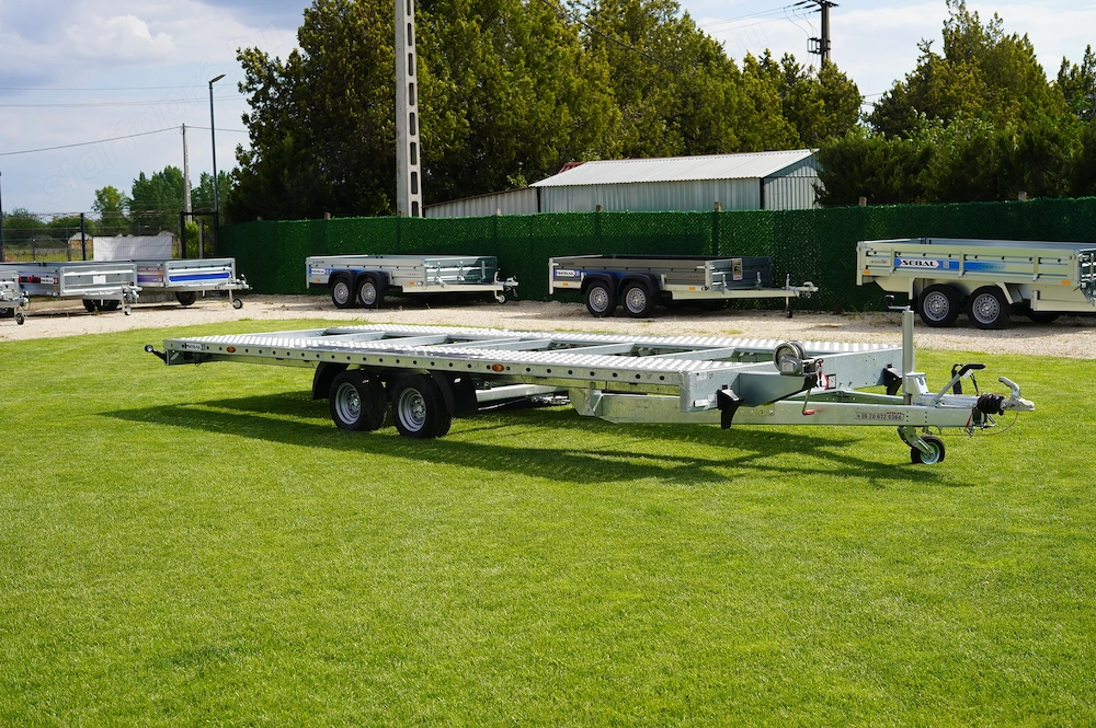 Új SEBAL - UNI 550 autószállító utánfutó (2700kg) akciósan 1.921.000 Ft - kiszállítási lehetőséggel!