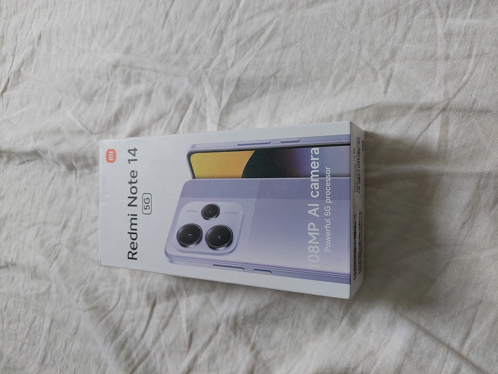 Xiaomi Redmi Note 14 5G 256GB 8GB RAM Dual Mobiltelefon 