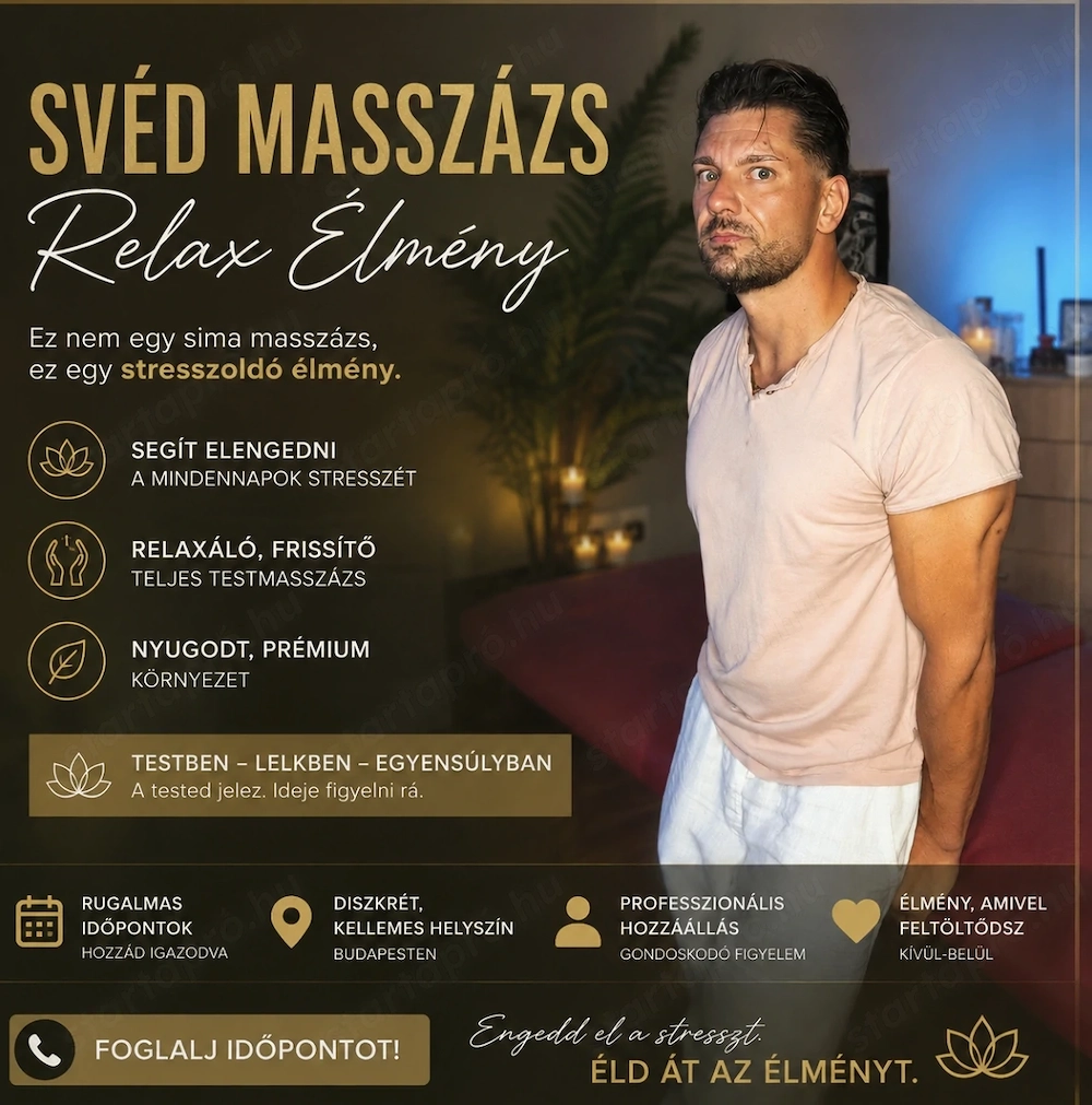 Svéd relax masszázs