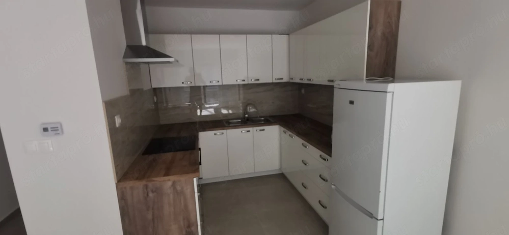 Eladó új építésű Nagyszentjános erdőszéli lakópark 48 nm es lakás 1 szoba nappalis lakás