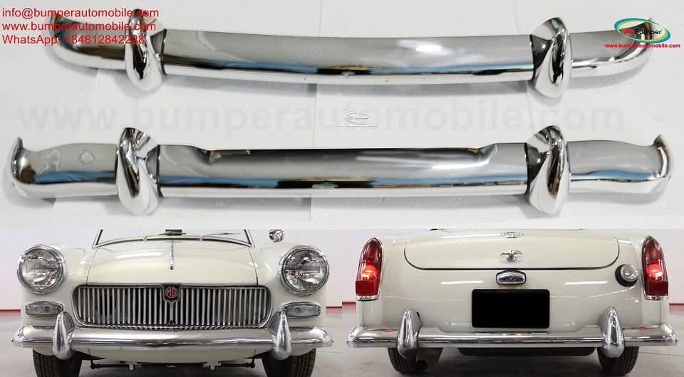 MG Midget Mark I II year (1961   1965 ) bumpers classic car 