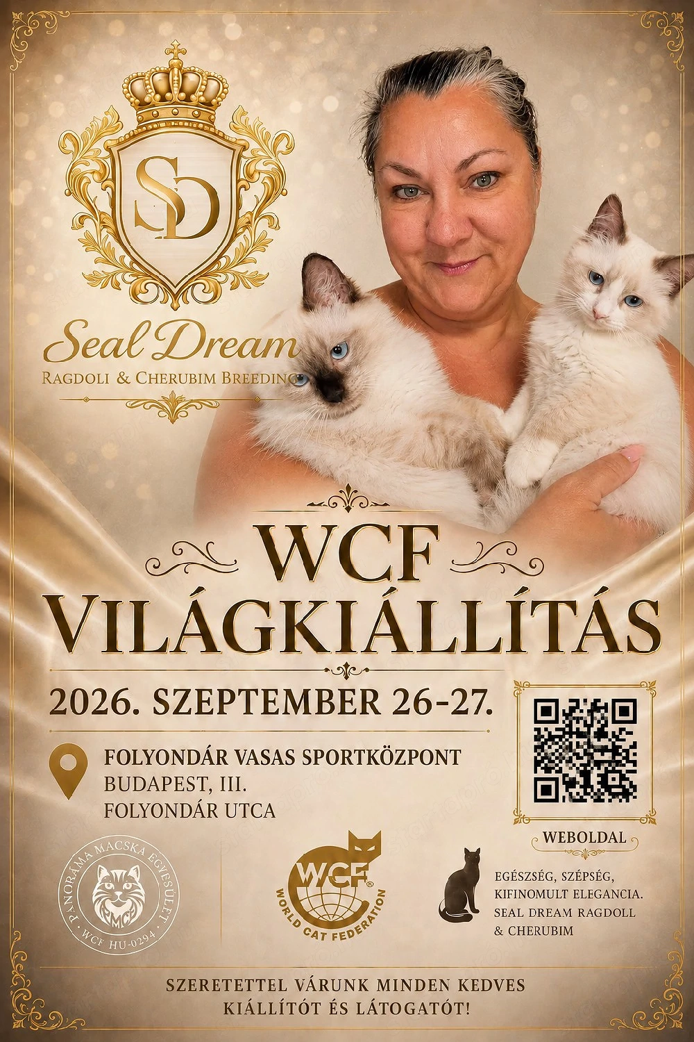 Ragdoll cicák, minősített párositásokból