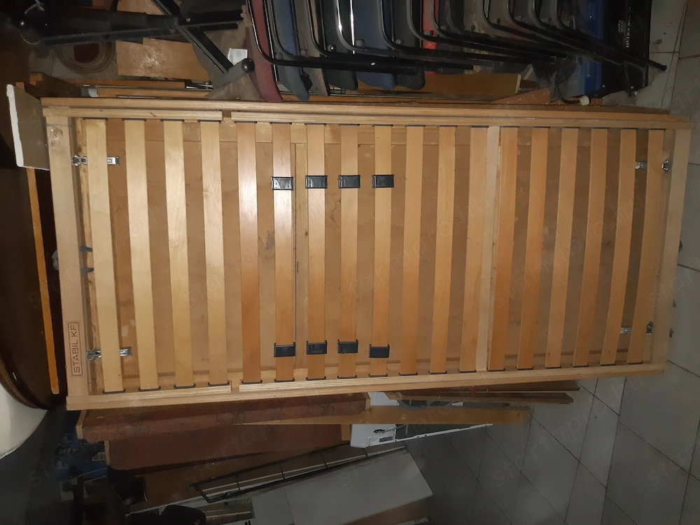 Stabil KF minőségi ágyrács 90x197cm fej és lábvég állítható megkímélt