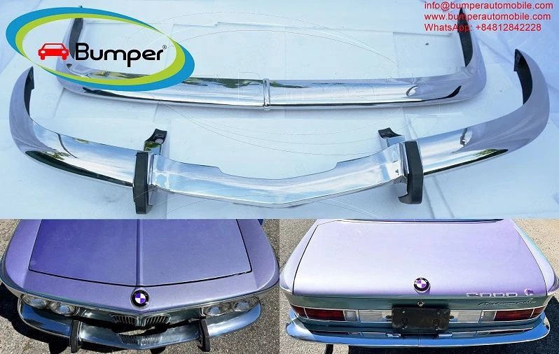 BMW 2000 CS bumpers year 1965 to 1969 classic car  