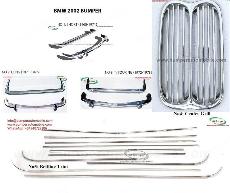 BMW E1  year 1968 to1976 Bumper Classic car