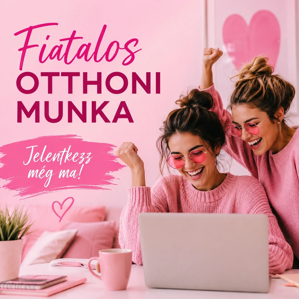 Otthonról végezhető, fiatalos munka