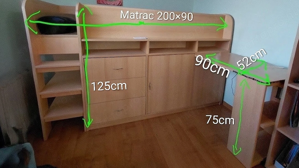 Galéria ágy gyermeknek felnőttnek jó