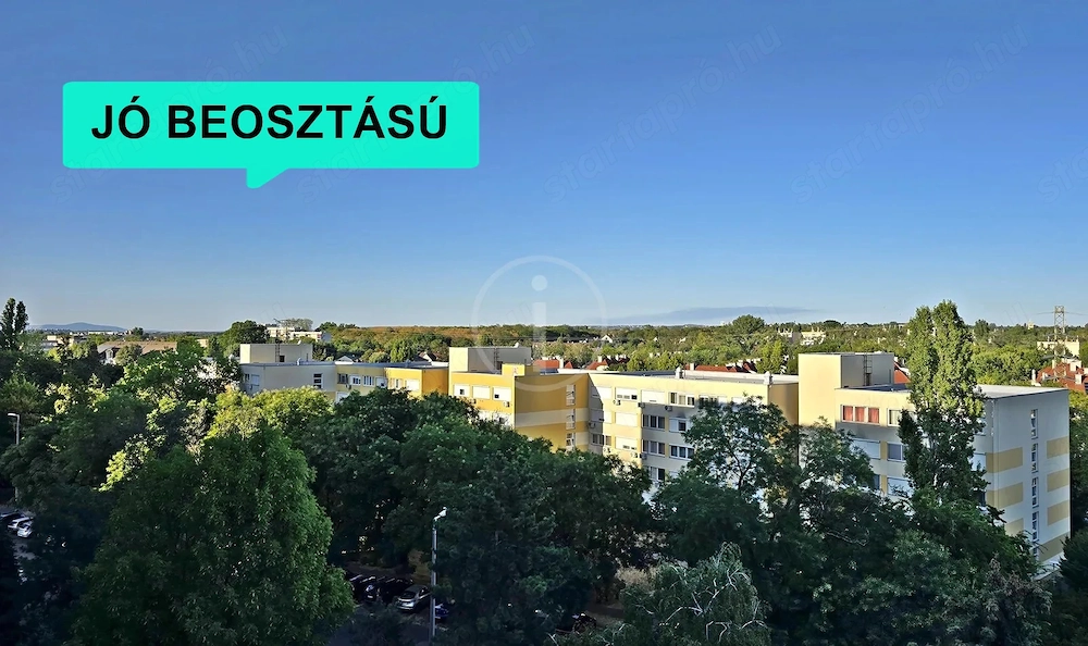 Különnyíló 3 szobás, panorámás, erkélyes, klímás, csendes lakás eladó!