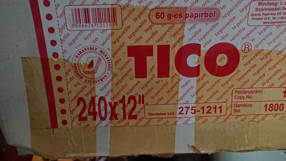 Leporello Mátrix Nyomtató