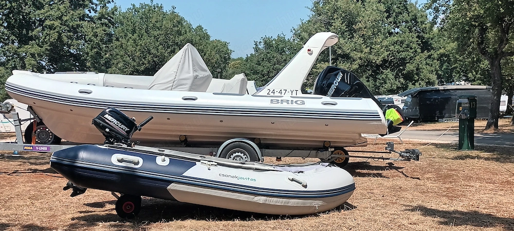 Gumicsónak 3,3m - 5-15LE motorhoz