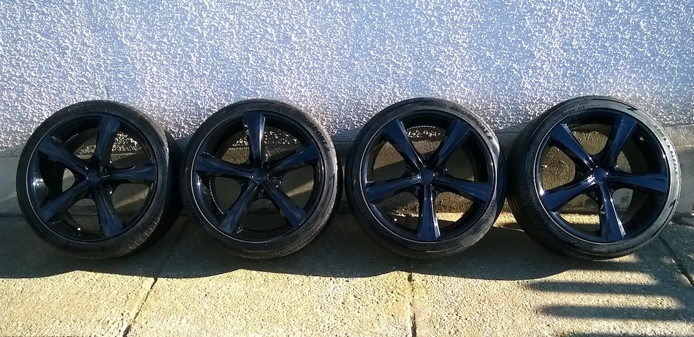 Eladó 18-as 5x100-as Alessio alu (Audi,Vw,Skoda,Seat,Toyota,Subaru) 225 40R18 Imperial nyári gumival