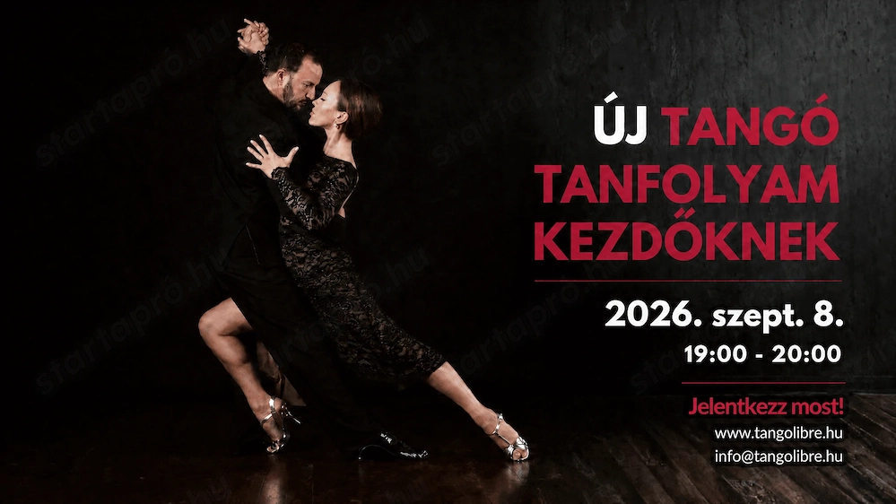 Teljesen Kezdő Tangó Tanfolyam szeptember 8.