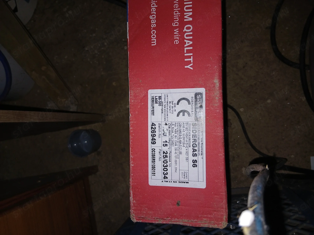 Hegeszto drot premium 1.0 15kg