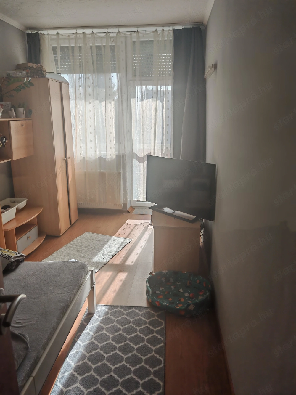 Tiszalökön 2 szobás lakás garázzsal   25,99 M ft!