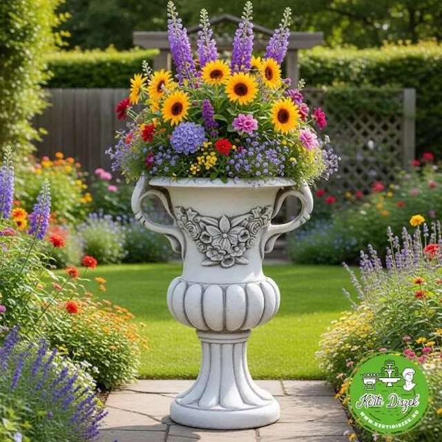 Különleges virágtartó