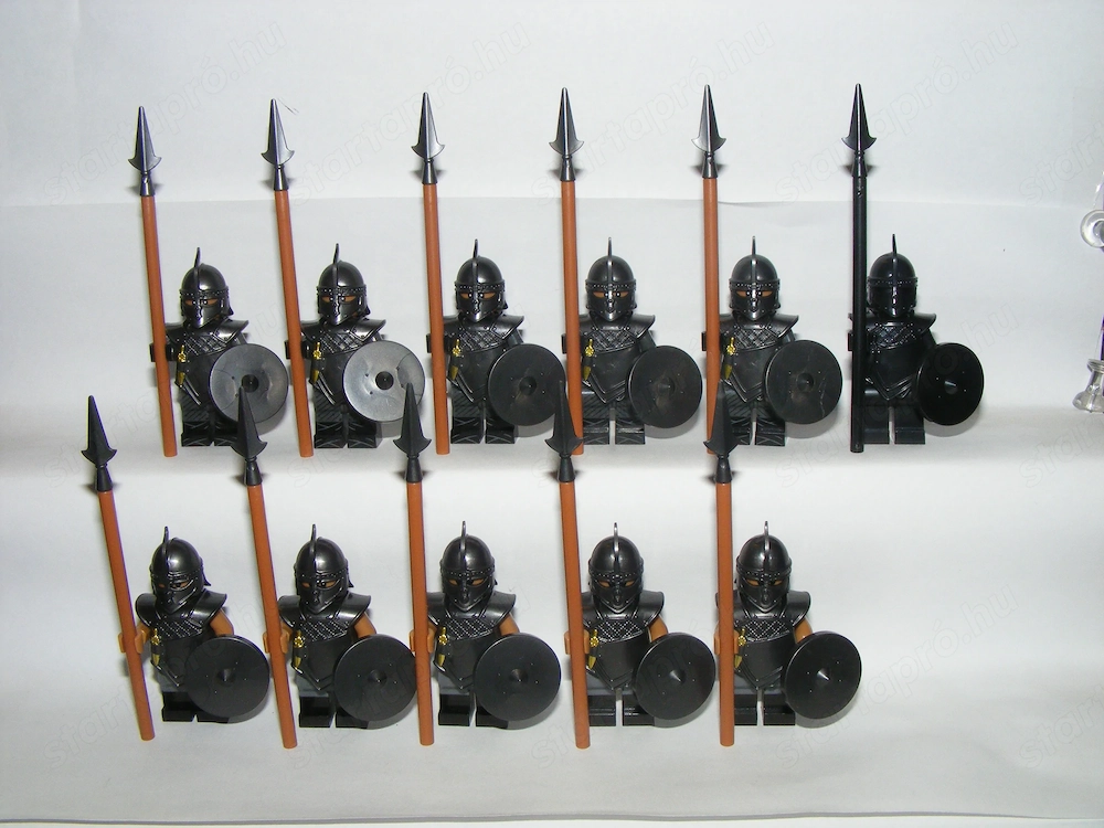 Lego Castle Trónok Harca figurák Makulátlan katona katonák 10+1 GrayWorm figura ÚJ