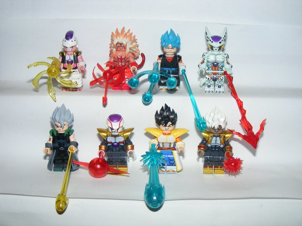 Lego Dragon Ball Z figurák Gogeta Baby Goku Buu Frieza Cell Broly Vegetto figura