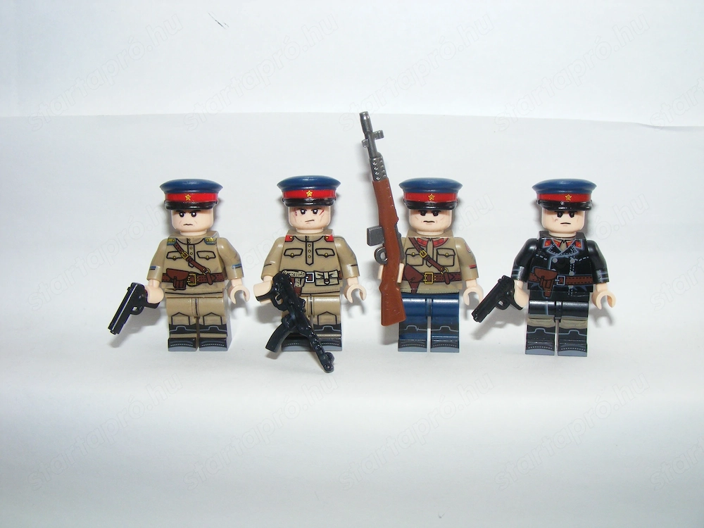 Lego 2. Világháborús Szovjet Orosz NKVD katonai biztonsági szolgálat tiszt katona ÚJ