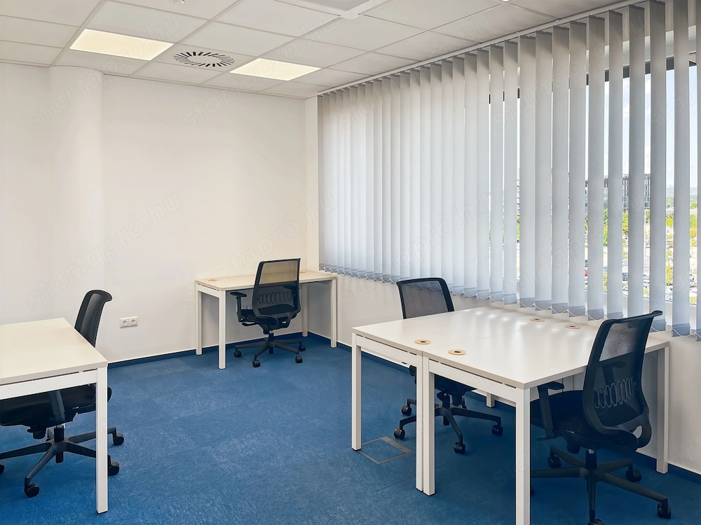 30 fős rugalmas irodaterület a Regus Madarász Office Park központban 