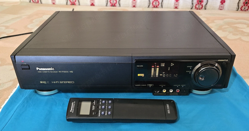 Panasonic NV-FS200 Super VHS csúcs videó