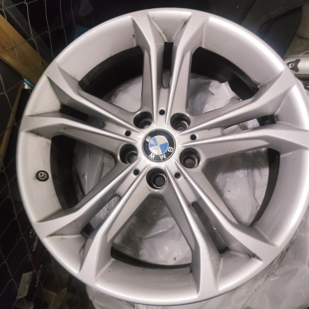 Bmw 18 colos X3(G01), X4(G02), ix3(G08) gyari EU-s alufelni garnitura (4db) szenzorral kupakkal