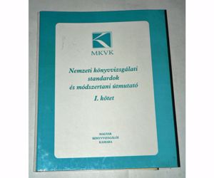 Nemzeti könyvvizsgálati standardok és módszertani útmutató és segédlet I. /könyv