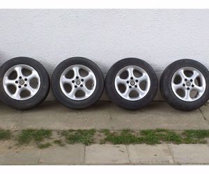 Eladó 4db 15-ös 5x110-es Platin-Opel alufelni 205 60R15-ös Matador nyári gumival - kép 2