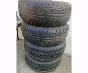 Eladó 4db 15-ös 5x110-es Platin-Opel alufelni 205 60R15-ös Matador nyári gumival - kép 3