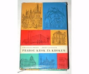 Emanuel Poche Josef Janacek Prahou krok za krokem / könyv