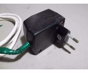 230 V-ról 9 V 150 mA/300 mA dugasztöltő, adapter, transzformátor - kép 3