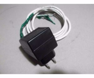 230 V-ról 9 V 150 mA/300 mA dugasztöltő, adapter, transzformátor - kép 7