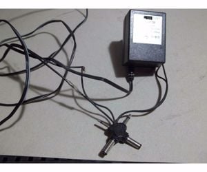 AC adapter 12 V 200 mA eladó, transzformátor, dugasztöltő 4 fejjel