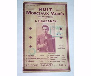 Huit Morceaux Variés pour accordéon /könyv