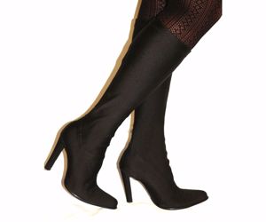 Különleges fekete olasz harisnya csizma 38 39 - kép 7