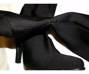 Különleges fekete olasz harisnya csizma 38 39 - kép 10