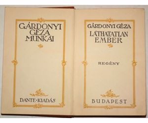 Gárdonyi Géza Láthatatlan ember / könyv - kép 4