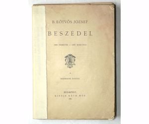 B. Eötvös József Beszédei / könyv