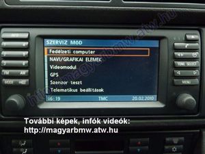 BMW navigáció és menü magyarosítás + friss navi lemez - kép 5