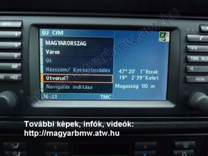 BMW navigáció és menü magyarosítás + friss navi lemez - kép 4