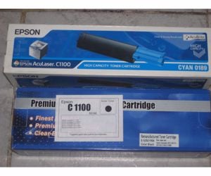 Epson C1100 toner Cyan